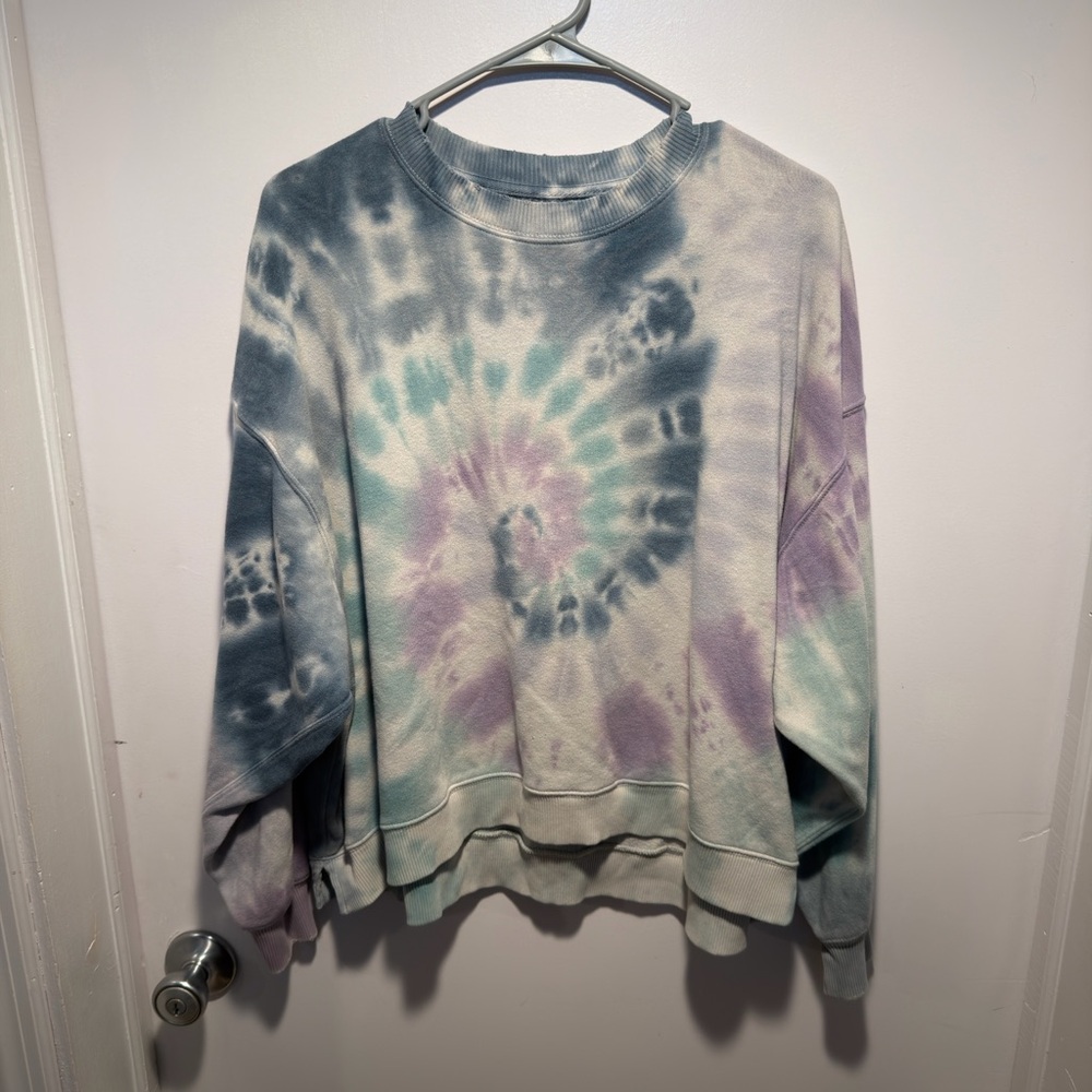 American Eagle Tie-Dye Women's Sweatshirt
